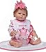 Reborn Baby Dolls Clothes Girl 22 Inch 55 cm Outfits Accesories for 20-23 inch Reborn Baby Girl Clothing Newborn 0-3 Months