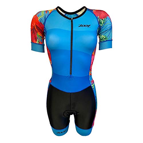 Combinaison de triathlon dames Zoot avec manches pour éviter les irritations
