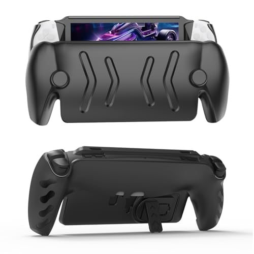 Coque arrière TPU PS Portal antichoc avec support réglable
