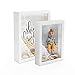 Produktbild Afuly Weiß Box 3D Bilderrahmen 15x20 13x15 Holz Fotorahmen Weihnachte Einzigartige Geschenken