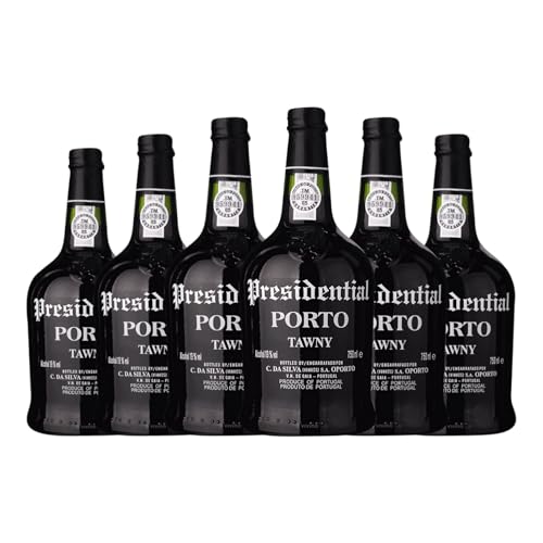 C. da Silva Presidential Tawny Porto Reserva 75 cl Vino generoso (Caja de 6 Botellas de 75 cl)