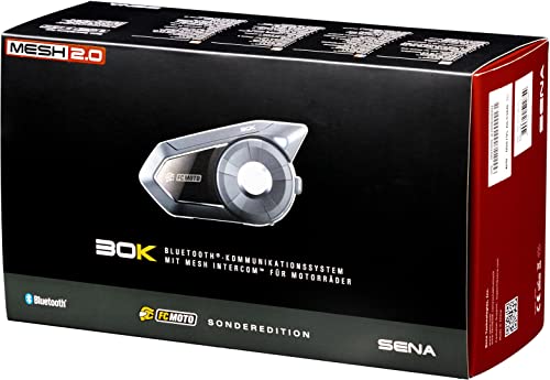 Preisvergleich Produktbild Sena 30K FC-Moto Edition Bluetooth Kommunikationssystem Einzelset
