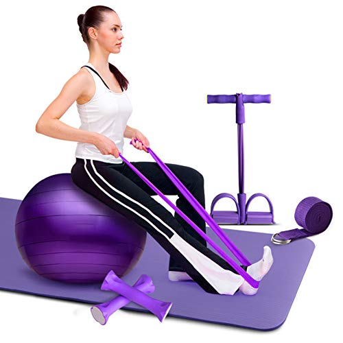 LMM Buttocks Fitness Exercise Yoga Ball Set Sexy Body Workout Slimming And Perfect Body Pilates Aerobics Exercise at Home Safety
