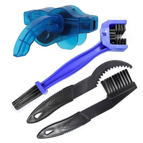 XSAJU チェーンクリーナー 洗浄器 チェーンブラシ セット 自転車 バイク チェーンクリーニング ギアクリーニング メンテナンスブラシ