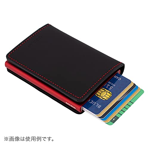 Image of Secrid Slim Wallet Original Leather With Rfid Safe Card Case