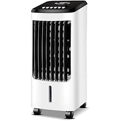 Ventilador Evaporativo Carrefour My Wave - Ventilador Evaporativo - Función de Ventilación y Refrigeración - Ventilador Climatizador con Capacidad de 4 L - Temporizador de 7 Horas y 3 Velocidades