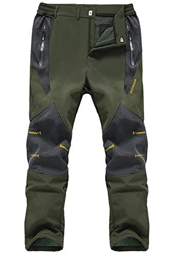 MAGCOMSEN Military Pants Men Ski Pants Softshell Pants Hiking Pants Mens Tactical Pants Winter Pants Men Snow Pants Men Snowboard Pants