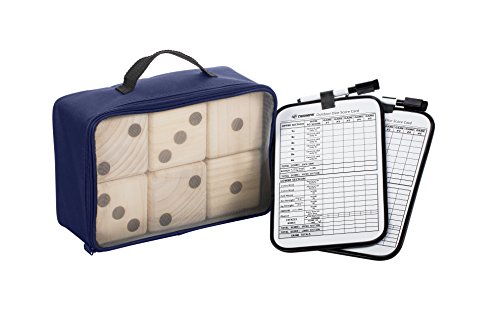 Triumph Sports 35-7335-2 Giant Wooden Lawn Dice Set, Brown, One Size #TOP30
