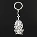 Produktbild WANGY   Schlüsselbund 62x32mm Ganesha Buddha Elefanten Anhänger DIY Männer   Auto Schlüsselanhänger Ringhalter Souvenir für Geschenk