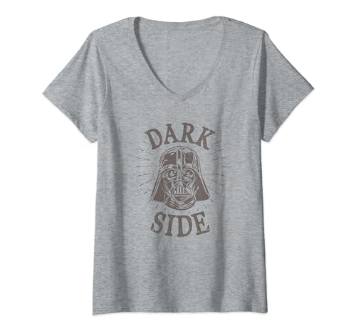 T-shirt Star Wars col V femme idéal pour un look geek chic en soirée
