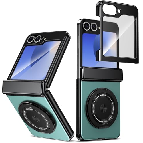 Étui pour Samsung Galaxy Z Flip 5 vert idéal pour protéger votre écran pliant