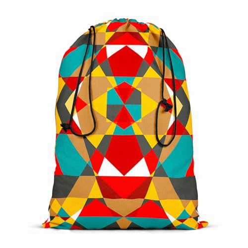 Image of ArtzFolio Tribal Art D1 | Reusable Sack Bag | Bag for Gym, Storage, Vegetable & Travel