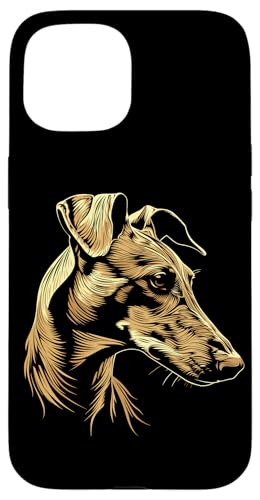Greyhound Dog Art Design Love Sighthound Greyhounds Case for iPhone 15