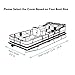 iCOVER Trailerable Pontoon Boat Cover，Fits 21-24ft Long & Beam Width up to 102in Pontoons Boats, Waterproof Tarp Easy On/Off