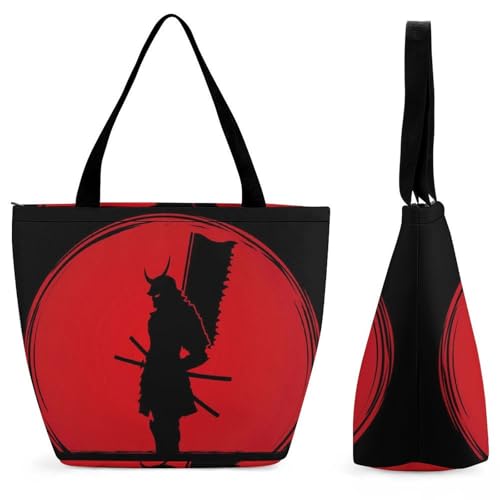 Sac à main pour femme Samouraï grand sac de shopping et bandoulière de voyage