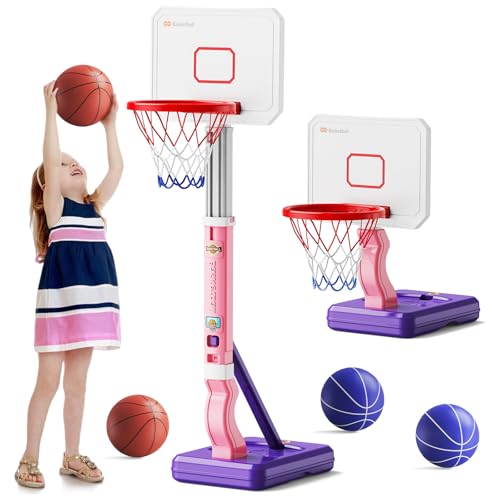 Sjiada 5577-37B Toddler Basketball Hoop,Height Adjustable Kids Basketball Hoop thumb #7