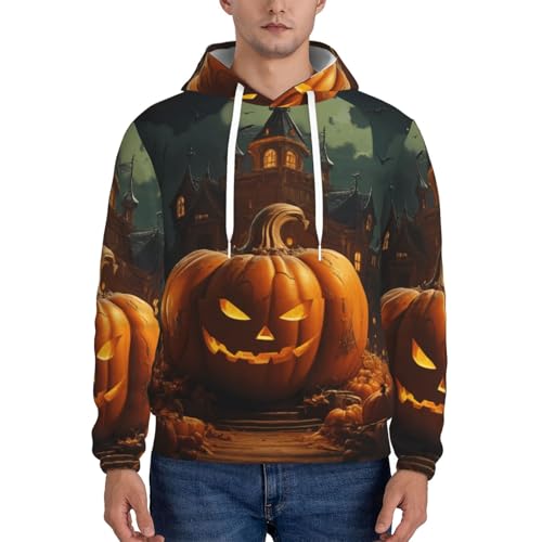 Sweat à capuche confortable en polyester pour fêter Halloween tout en restant actif