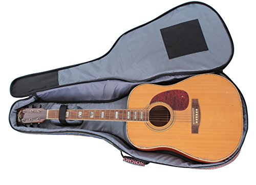 Glenmi Housse pour guitare acoustique bohémienne – Rembourrée en mousse souple – 101 – 104 cm – Sac à dos avec coussin… - Les Beatles, Paul McCartney, John Lennon, RIngo Starr, George Harrison Glenmi Housse pour guitare acoustique bohémienne - Rembourrée en mousse souple - 101 - 104 cm - Sac à dos avec coussin… – Image 7