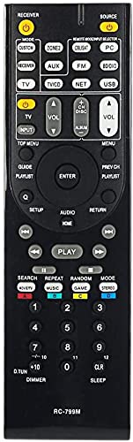 Nieuwe Universele Audio/Video-ontvanger TV Afstandsbediening Voor ONKYO RC-834M HDTV