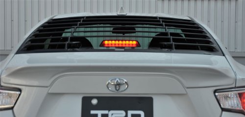 Amazon | TRD86(ZN6)用リヤウインドウルーパー MS317-18001 | リア