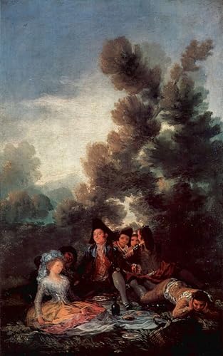 Pintura de Francisco De Goya sobre lienzo decorativo de 60x90cm para paredes de oficinas