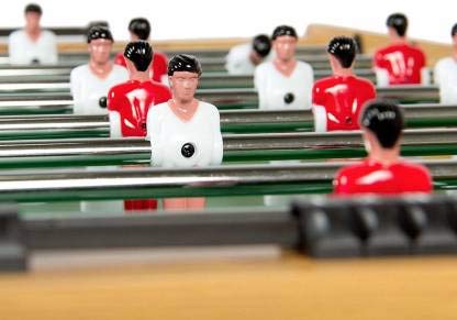 IRIS Soccer Foosball Table Heavy Duty Indoor Arcade Game, Size: 69 cm X 37 cm X 62 cm - Image 3 thumbnail
