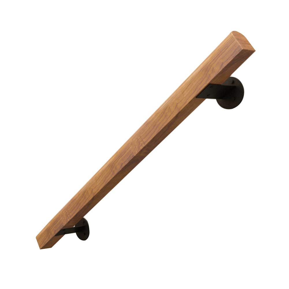 Rampe escalier bois antidérapante de 4m pour sécuriser les enfants et aînés