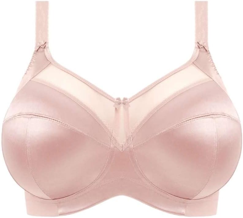 GODDESS Women's Plus Size Keira Wireless Soft Cup Bra, Pearl Blush, 44DD - Image 4