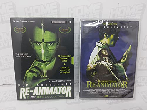  RE-ANIMATOR (Stuart Gordon 2 DVD Box Collection) + HERBERT WEST RE-ANIMATOR (Ivan Zuccon) - Lotto 2 DVD - Italiano
