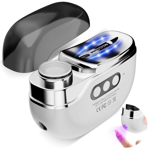 2026 Upgraded 4-in-1 Electric Nail Clipper for Fingernails & Toenails,