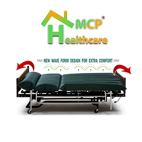 Image of MCP Healthcare Waterbeds Aid for bedridden and paralyzed People, and Relief from Muscle Soreness, Body Pain, Bed Sores Prevention for Bed Ridden Patient (Green)