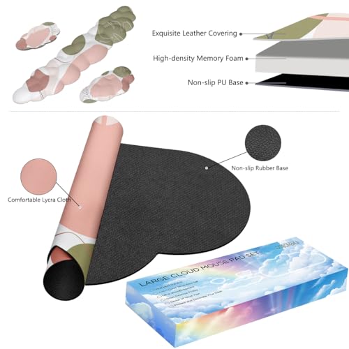 Alfombrilla de ratón en nube 4 en 1 con 57% de descuento