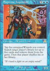 Magic The Gathering - Supreme Inquisitor - Onslaught