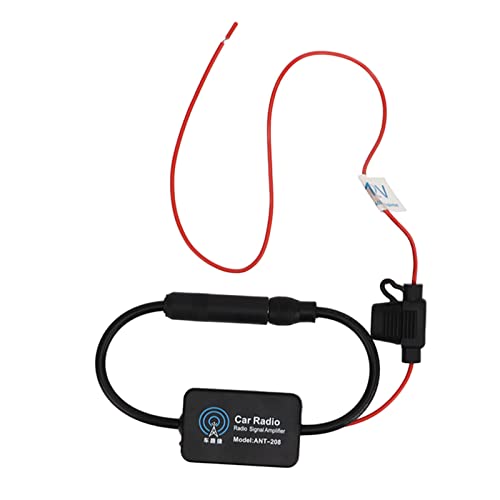 Amplificador De Señal FM Para Coches Mejorador De Antena Radio 25 30dB Compatible Con Unidades Multimedia Y Receptores De Para Mayor Claridad Y Recepción
