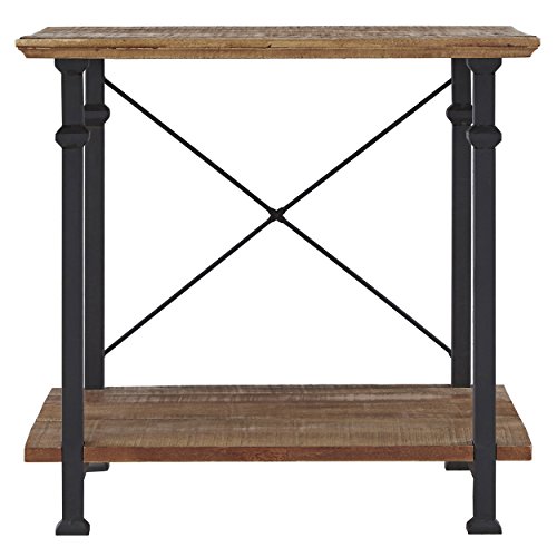 Homelegance Factory 24" X 22" End Table, Rustic Brown #TOP3