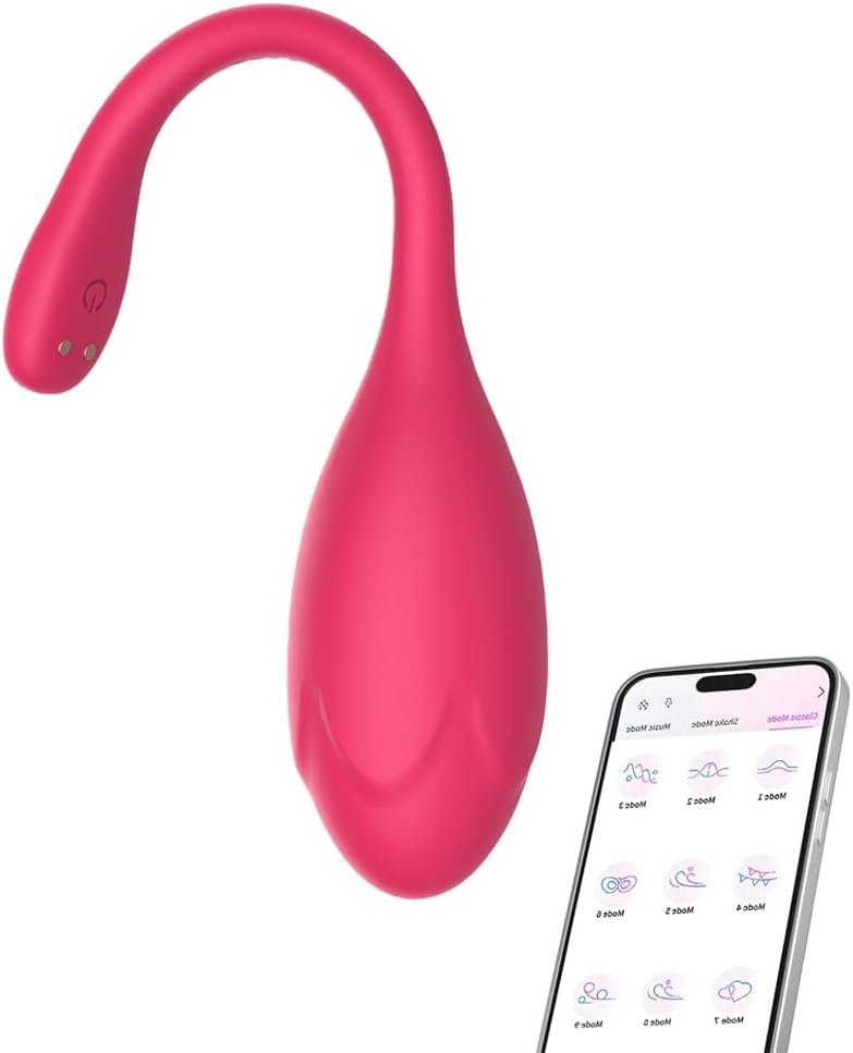 App Controlled Toys Adults for Women Hands-Free Couple Summer Gift Toys Body Stimulation Set 9 Stimulation Modes Wearable Long Distance No Noise Machine for Couple or Solo Play