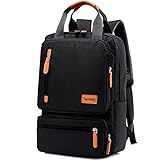 Mochila Executiva Para Notebook impermeável de Até 15.6 Polegadas, Antifurto, Mochila Escolar Masculina Reforçada De Poliester, Unissex, bolsa tiracolo, mochila multifuncional, Hyranect
