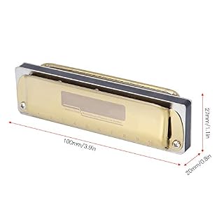 Harmonica Blues 10 trous Instruments de musique portables Harmonica E Key avec boîte de rangement exquise pour la… - Les Beatles, Paul McCartney, John Lennon, RIngo Starr, George Harrison Harmonica Blues 10 trous Instruments de musique portables Harmonica E Key avec boîte de rangement exquise pour la… – Image 7