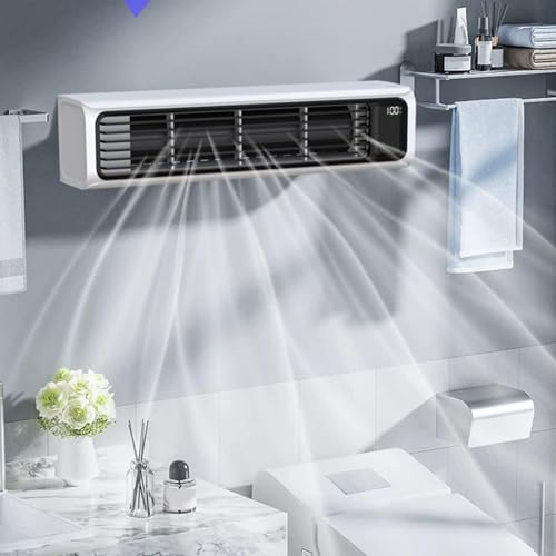 Ventilateur de bureau portable 3600 mAh à batterie rechargeable par USB - 4
