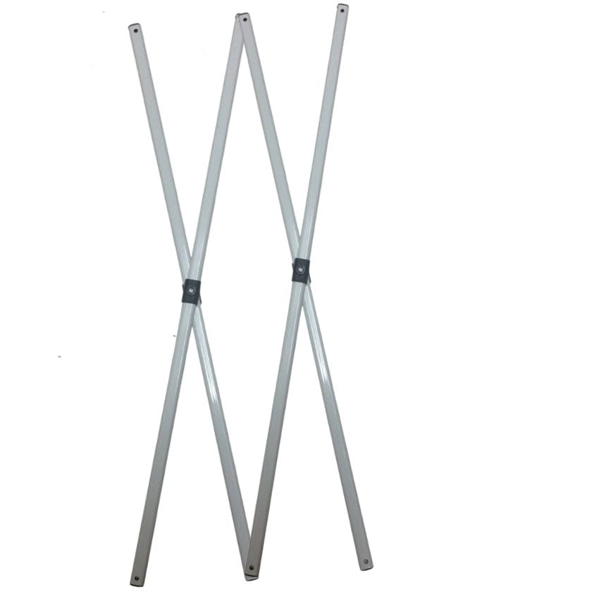 2 X Cross Bar 99cm Replacement Spare Part For Pop Up Gazebo-White