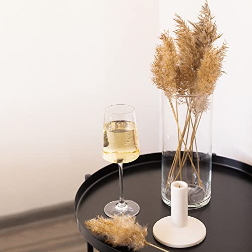 10 Inch Tall Cylinder Vases,Set Of 3 Glass Vase For Centerpieces,Clear Flower Vase Decorative Floral Vase For Home Decor,Candle Holder,Wedding Favors(4" W X 10" H) #TOP3