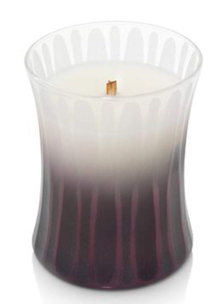 WoodWick Spiced BlackBerry Urban Harvest Glass Gloss Jar Candle