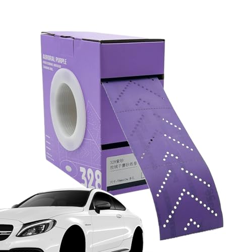 Papier de verre céramique grain 320 multi-trous pour carrosserie et ponçage auto