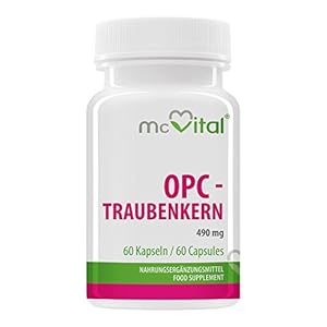 OPC – Traubenkern – 490 mg – 60 Kapseln
