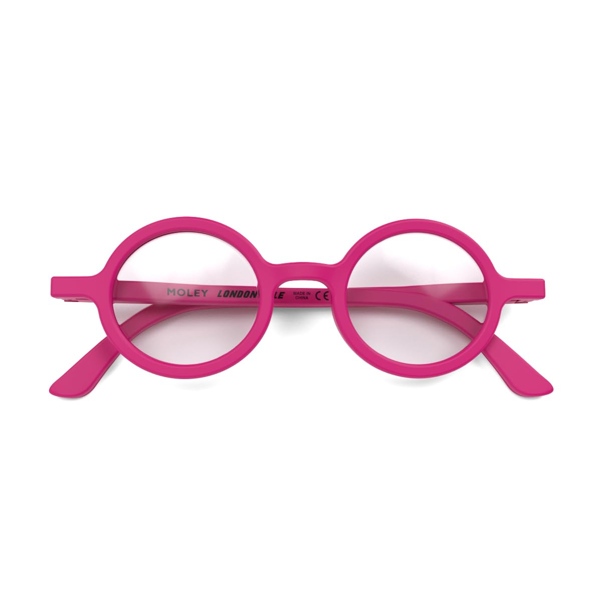 LONDON MOLE Gafas | Gafas de lectura Moley | Gafas Redondas | Lectores Geniales | Gafas de lectura con estilo | Hombres Mujeres Unisex | Bisagras de resorte