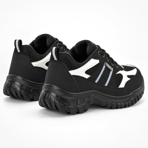 Image of Ozarro Men's Low-Top Steel Toe Work Safety Shoes