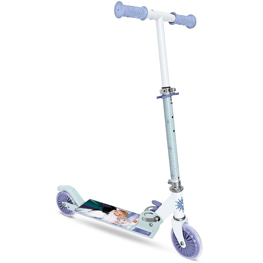 Mondo Toys - Alu Scooter FROZEN - Patinete infantil de aluminio de 2 ruedas - Manillar regulable - 28683