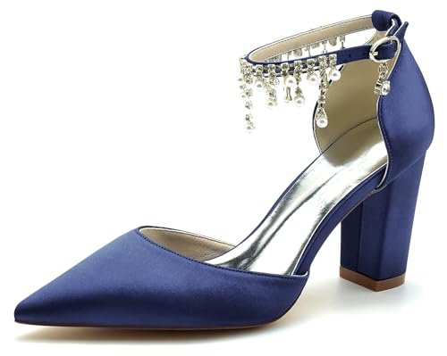 Escarpins de mariage MY139, la solution talons hauts strass sans douleur