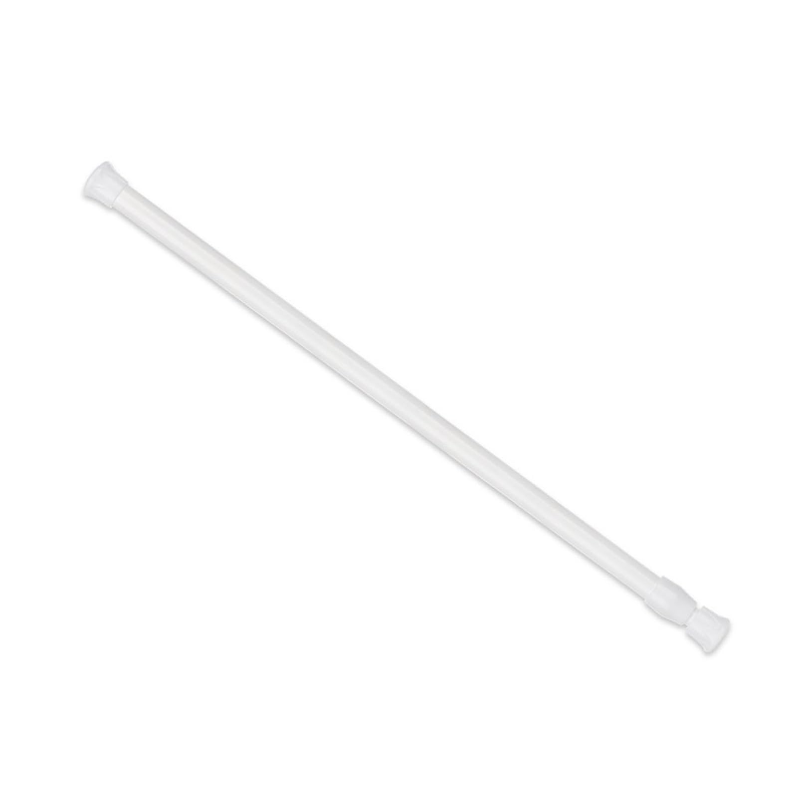 Multi Purpose Spring Loaded Extendable Sticks Telescopic Net Voile Tension Curtain Rail Pole Rods for Wardrobe and Cloakroom(40-70cm)