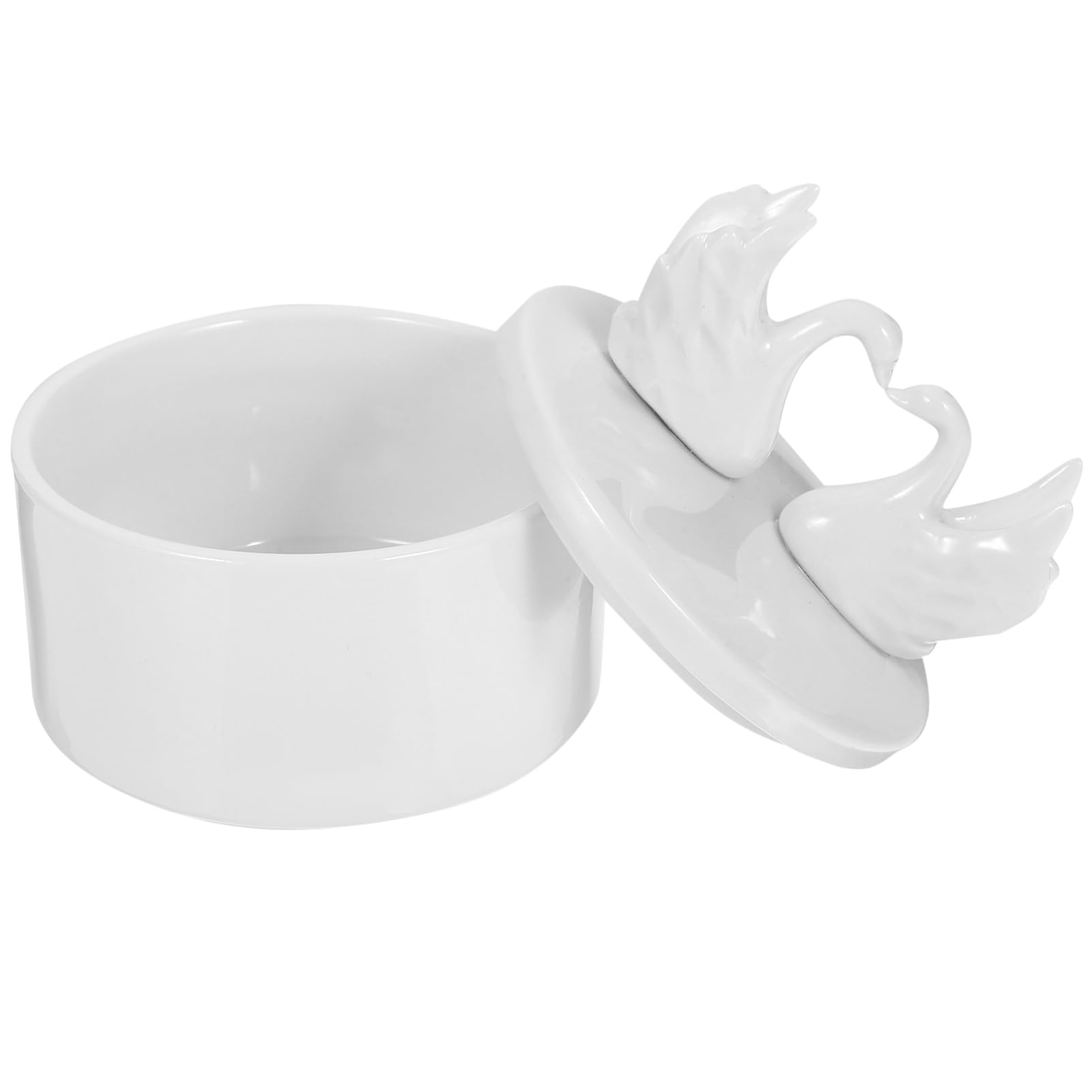 Alipis Caja De 4 Uds Caja De Joyería De Cerámica Cajas De Joyería Soporte Para Anillos Caja De Almacenamiento De Cerámica Caja De Anillo Soporte Para Pendientes Almacenamiento De